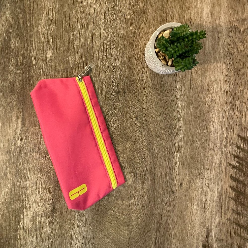 Hot Pink Clinique clutch